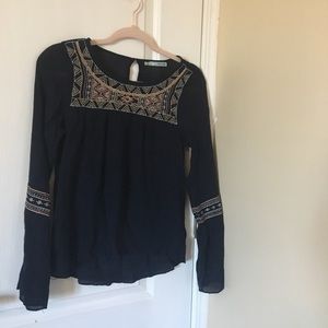 Beachy bohemian flowey top